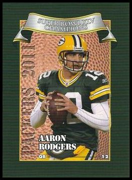 2011 Green Bay Packers Police 3 Aaron Rodgers